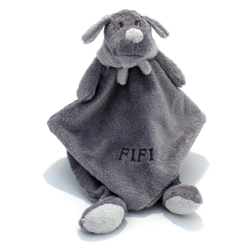  fifi chien plat gris foncé 